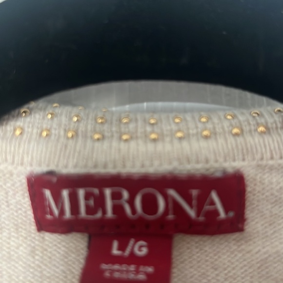 Cream & gold Cardigan - Picture 3 of 6